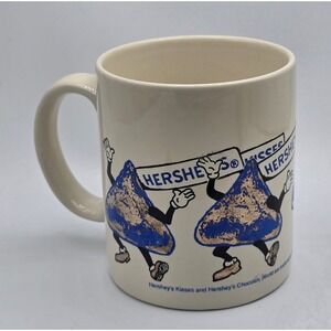 Vintage 1988 Hershey Foods Corporation Dancing Kisses Coffee Mug 80s